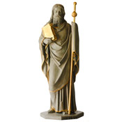 Restored statue of St. Jacob