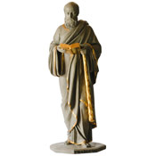 Restored statue of St. Thaddeus