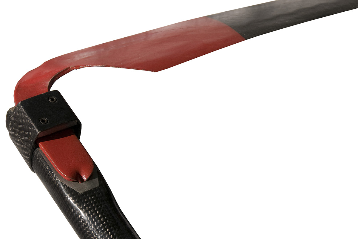 Carbon composite scythe handles